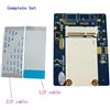 H&D HYALINE & DORA ZIF to mSATA Adapter 1.8 ZIF/LIF CE HDD Hard Disk Drive SSD to 26 Pin mSATA Adapter Converter