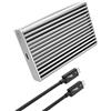 ANYOYO Enclosure SSD M.2 NVMe da 40 Gbps con dissipazione del calore in lega di alluminio, custodia SSD esterna senza rumore, compatibile con Thunderbolt 4/3/USB4, supporto SSD M/B+M Key SSD