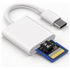 baolongking Adattatore USB-C a SD Card Reader Type-c per MacBook Air, iPad, iPhone, Samsung, Huawei, Xiaomi Pro, Pro Max