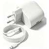 AOKUTDA Caricatore USB C da 45 W, cavo di ricarica rapida per Google Pixel 10/9 Pro XL, super veloce per cellulare, tablet, adattatore PD 3.0 con cavo di tipo C da 2 m, Google Pixel 10A 9A 8A 8/7/6 Pro