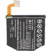 AccuCell Batteria compatibile con LG Watch Urbane 2nd Edition LTE, W200, polimeri di litio, 3,85 V, 400 mAh, 1,5 Wh, built-in, senza attrezzi