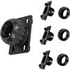 Epronic 4PCS Dado di Serraggio con 4 Pulsanti di Bloccaggio Sostituzione 17mm Giunto Sferico di Montaggio per Carplay Schermo Telefono Titolare Monitor Telecamera di Backup GPS Auto Stereo