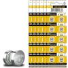AIMIDEER 60 batterie a bottone SR936SW 394 AG9 LR936 SR936W LR45 da 1,5 V per orologio