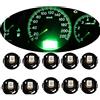 Mintice 10 X Verde Auto T4/T4.2 Lampadina LED Neo Wedge Luce cruscotto Strumento Gruppo indicatore Luce