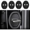 LiYeeYP 4 Pezzi Copertura Serratura Portiera Auto per Citroen C3 IV 2024 2025, Silicone Protezione Serratura Portiera Auto Accessori Auto