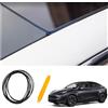 Ywooon Kit di Guarnizioni per Tetto per Tesla Model Y, Guarnizione Isolante Insonorizzante per Finestrini Delle Portiere Automatiche, Striscia di Tenuta in Gomma