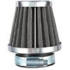 Mintice 35mm Filtro Aria di Moto Nero Motociclo Filtro Aspirazione Aria Sostituzione Universale Fredda Presa D'aria Filtro Turbo Pulita Sfogare Veicolo