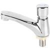 Jeffergarden Rubinetto Temporizzato in Rame per Lavandino, Chiusura Automatica, Acqua Fredda, per Bagno, Hotel