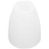 Ciieeo Paralume In Plastica Bianca Paralume Di Ricambio A Testa Piatta Coprilampada Bianco Paralume Per Lampada Da Per Lampadario Applique Da Parete A Sospensione 40Mm