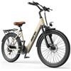 Aairsk Bici elettrica da città Aairsk SU7 con batteria da 36 V 13 Ah, Shimano