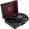 OEM Ricevitore in vinile con auricolari integrati, nero