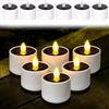 HUIKUANGEU Candele Solari per Esterni,6 Pezzi Lumini Solari per Esterni,Candele LED a Energia Solare,Luci Esterno Energia Solare,per Patii,Giardini,Campeggio,Feste,Decorazioni per la Casa