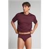 Intimissimi Slip Cotone Mercerizzato Filo Premium Bordeaux