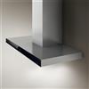 Elica Cappa a Parete Joy Blix PRF0104625A Vetro Nero e Acciaio Inox da 60cm