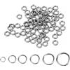 St.kunkka 30-200 pezzi 3-25mm anello diviso in acciaio inossidabile aperto anelli singoli anelli di salto connettori per gioielli fai da te che fanno risultati accessori
