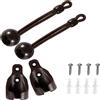 NONE 1 Set di tende e sfumature Bungee Tie Down kit di conversione di parasole esterni tende a rullo per interni/esterni B03E