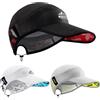 NONE Donna uomo cappello da sole per bicicletta ad asciugatura rapida cappello da corsa per sport all'aria aperta che indossa cappello da arrampicata per bicicletta resistente ai raggi UV copricapo da