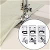 NONE Set piedino per orlo arrotolato stretto da 3 mm, 4 mm 6 mm per macchina da cucire Singer, Brother, Babylock, Euro-Pro, Janome
