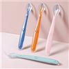 XUNYI 2 pezzi cucchiaio in silicone per bambini set di cucchiai per apprendimento stelle stoviglie per bambini cucchiaio per alimentazione in silicone morbido allenamento per bambini rinato in silicone