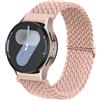 NONE Cinturino da 20mm 22mm per Samsung Galaxy Watch 4/7/FE/6/5 Pro/6 Classic/Gear s3 Bracciale in nylon intrecciato correa Huawei GT 2e 3 4 cinturino