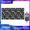 TEUCER ad alta velocità grande Volume d'aria macchina mineraria ventilatore 120MM 3000RPM macchina mineraria Workstation Cabinet Fan Server System Fan Kit