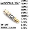 DykbRadio BPF 315M 403M 433M 868Mhz 915Mhz 1.2G 1.5G 2.4G 5.8G LC Filtro passa banda PER Ham Radio RF Amplificatore di POTENZA Trasmettitore Ricevitore