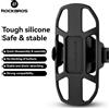 ROCKBROS Supporto per telefono cellulare Staffa di navigazione a sgancio rapido in silicone Supporto per telefono cellulare per bicicletta da strada