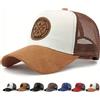 NONE Berretto da baseball traspirante in rete cupola estiva nuovo cappello rigido parasole cappello sportivo da corsa all'aperto