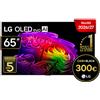 LG OLED evo AI G6 OLED65G64 TV OLED, SMART TV, 65 ", Processore a11 4K Gen3, Dark Satin Silver, Classe E