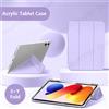 VIGENCIA Per Redmi Pad 2 Pro Custodia con portapenne Smart Folio PU Custodia rigida in pelle acrilica con supporto posteriore per Redmi Pad 2 Pro Custodia da 12,1 pollici