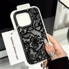 NONE Nuovo stile pizzo fantasia litchi strutturato TPU cassa del telefono per iPhone 17 16 15 14 Pro Max 13 12 11 XS X XR 16 Plus 16E 17 Air Cover