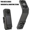 NONE Staffa orizzontale-verticale a forma di L per supporto a sgancio rapido Insta360 X5 con interfaccia 1/4 per accessori Insta360 X5/X4/X3