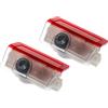 NONE 2 Pezzi per Mercedes Benz W205 W176 W177 W246 W212 W213 W166 X253 Luce LED di Benvenuto per Portiera Auto con Proiezione Effetto Ombra Fantasma