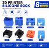 Creatività 3/5/10 pz Calze in silicone per hotend per stampanti 3D E3d V6 V5 Volcano PT100 Ender3 S1 CR10 MK8 CR6 SE, manicotti in silicone per blocco termico