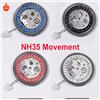 CAOWTAN Movimento NH35 di ricambio cinese, movimento giapponese NH35 con data alle ore 3, calendario ad alta precisione, movimento meccanico automatico in metallo NH35A