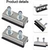 NONE 2 Confezioni di Kit di Montaggio per Portapacchi Adatti a Fiat Ducato, Peugeot Boxer, Citroen Relay, Staffe di Montaggio in Acciaio Inox per Barre Portatutto