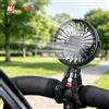 raugee Ventilatore Portatile a Clip Mini per Passeggino, Ventilatore USB Ricaricabile a Forma di Polpo per Passeggino, Rotazione a 360° ° Ventilatore da esterno girevole con treppiede, piccolo ventilatore