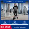 Fynzo Monopattino Elettrico Fynzo S11, Motore Singolo da 1100W, Autonomia Massima 60 km, Carico Massimo 130 kg, IP54, Freni E-ABS + Freni a Disco Anteriori e Posteriori, Forcella Anteriore Ammortizzata,