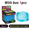 NONE Cubo sensoriale Needoh Nice Cube, antistress, per alleviare l'ansia e favorire la concentrazione, cubo sensoriale da scrivania per adulti e bambini, idea regalo di compleanno.