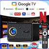 HORLAT Proiettore HORLAT 4000ANSI Lumen Ultra HD per Video e Film, Google TV, Home Theater, 32GB Android 14, Auto Focus, Smart TV, Proiettori Beam