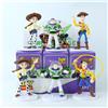 Bandai Set di 6 Action Figure Disney Toy Story in Scatola Misteriosa: Woody, Jessie, Buzz Lightyear, Forky, Pig, Bear - Collezione Giocattoli Regalo a Sorpresa