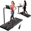 FunLife F1 Tapis roulant pieghevole 1-8 km/h - Walking Pad 3 in 1 con corrimano, tapis roulant silenzioso per casa, ufficio, anziani e riabilitazione