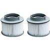 Set 2 Filtri di Ricambio MSpa B0302949 per Vasca Idromassaggio con Supporto Integrato