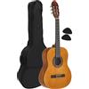 Chitarra Da Concerto, Chitarra Classica, 3/4 Miele - Naturale, Incl. Borsa