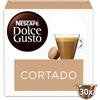 Nescafé 30 CAPSULE CIALDE NESCAFE DOLCE GUSTO ORIGINALI AL GUSTO DI CORTADO