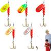 Generic Spinner Baits Kit Spinner Baits Metallo Resistente Per Persico E Trota