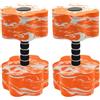 Generisch Manubri acquatici in EVA, ad acqua di resistenza, attrezzatura da fitness leggera in schiuma da 27 cm, attrezzatura da allenamento per piscina durevole per allenamento di resistenza, attrezzature