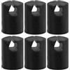 RORPOIR Tappi in Plastica Accessori per Giochi All'aperto Nero 6 Pezzi per Trampolino Resistenti all'Usura Coperture Versatili per Aste Trampolino