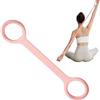 Generisch Figure 8 - Fasce di resistenza da donna, elastiche, in silicone, con impugnatura antiscivolo e resistente al sudore, morbide, inodori, adatte per allenamento di spalle, schiena e braccia