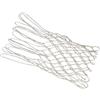 ibasenice Rete da Basket in Nylon Resistente 2 per Canestro da Basket Standard 12 Anelli Rete Spessa Adatta a Campi Sportivi Esterni e Facile da Installare